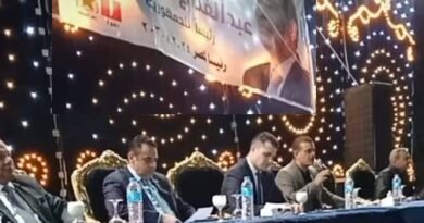 مؤتمر حاشد لدعم المرشح الرئاسي عبدالفتاح السيسي بابوصيرجيزه