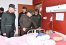 رئيس أركان حرب القوات المسلحة يزور عدد من المصابين بمستشفى القوات المسلحة بالحلمية للعظام والتكميل