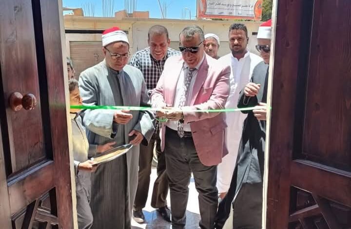 افتتاح مسجدي الرحمن بقرية النقب بمدينة طابا ومسجد شهداء المسلمين بالحي الأول بمدينة أبوزنيمة