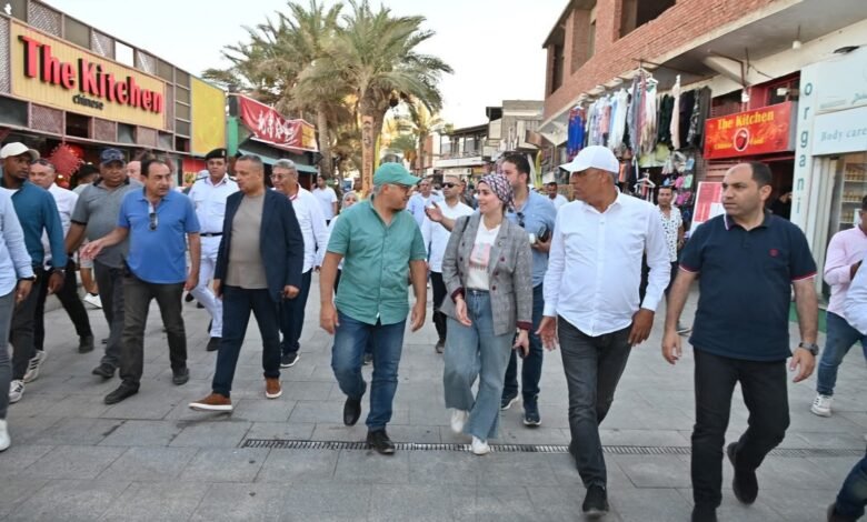محافظ جنوب سيناء يرافق لجنة الإدارة المحلية بمجلس النواب في جولة ميدانية بمدينة دهب