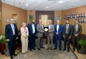 جامعة المنصورة تستقبل وفد السفارة الليبية