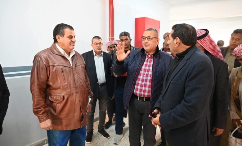 محافظ جنوب سيناء يتابع جاهزية مدرسة فيران الصناعية