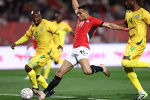 منتخب مصر لكرة القدم يفوز على زيمبابوي