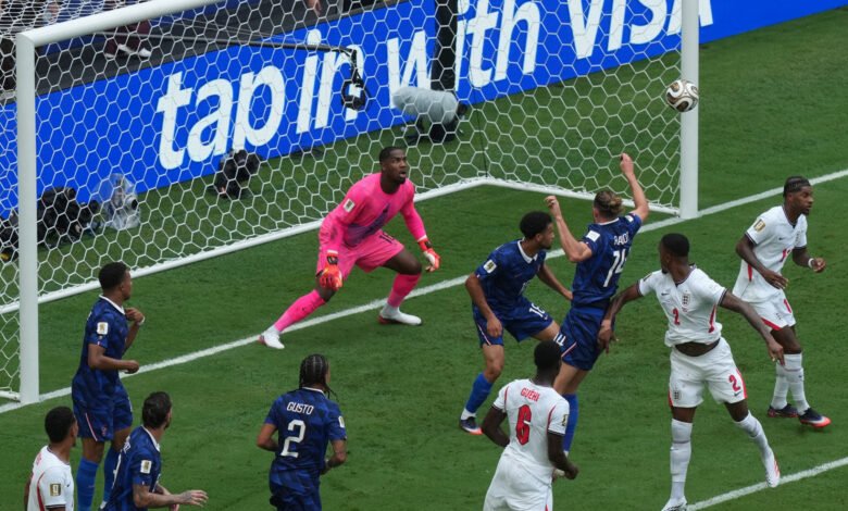 منتخب انجلترا 6-4 على فرنسا