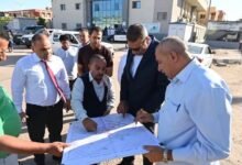 محافظ جنوب سيناء يتفقد أعمال تطوير طرق ومداخل المنشآت الحكومية والخدمية بطور سيناء