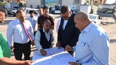 محافظ جنوب سيناء يتفقد أعمال تطوير طرق ومداخل المنشآت الحكومية والخدمية بطور سيناء