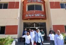 محافظ جنوب سيناء يتفقد أعمال تطوير مبنى مجلس مدينة طابا