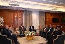 محافظ جنوب سيناء يستقبل القيادات الأمنية والعسكرية وأعضاء مجلسي النواب والمشايخ للتهنئةبذكرى الـ53 لانتصارات أكتوبر