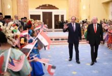 الرئيس السيسي يلتقي اليوم في كوالالمبور بملك ماليزيا