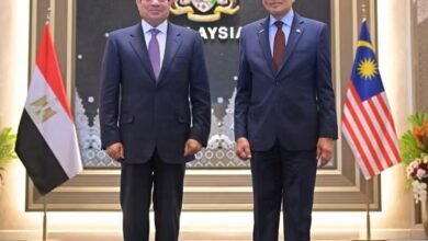 نص كلمة الرئيس السيسى خلال المؤتمر الصحفي المشترك مع رئيس وزراء ماليزيا