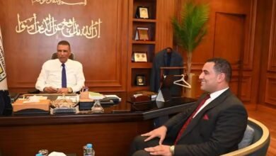 محافظ جنوب سيناء يستقبل مفوض الدولة الجديد ويؤكد سرعة البت في عمليات الخطة الاستثمارية