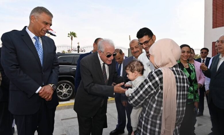محافظ جنوب سيناء يستقبل مستشار رئيس الجمهورية للتنمية المحلية