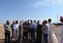 محافظ جنوب سيناء يتابع ميدانيًا تداعيات السيول بنويبع ويشيد بجهود وزارة الري في حماية المنشآت وحصاد مياه الأمطار