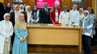 قصر العيني يعزز التوعية بالكشف المبكر عن سرطان الثدي