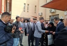 وزير الصحة يتفقد الأقسام المطورة بمعهد الرمد التذكاري ومستشفى الجلاء التعليمي
