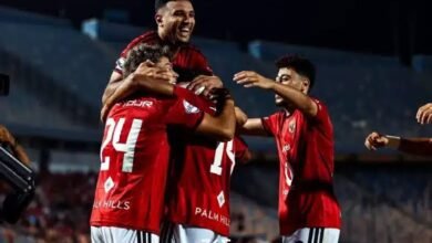 التعادل الايجابي بين فريق الاهلي وفريق القناة 3-3 في الدوري الممتاز