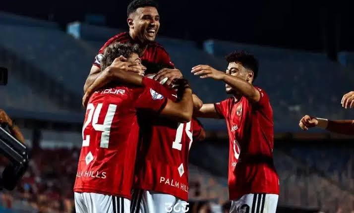 التعادل الايجابي بين فريق الاهلي وفريق القناة 3-3 في الدوري الممتاز