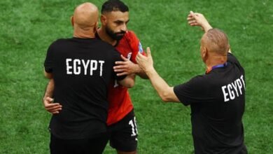 انتهاء أزمة محمد صلاح مع الجهاز الفني لمنتخب مصر بقيادة حسام حسن